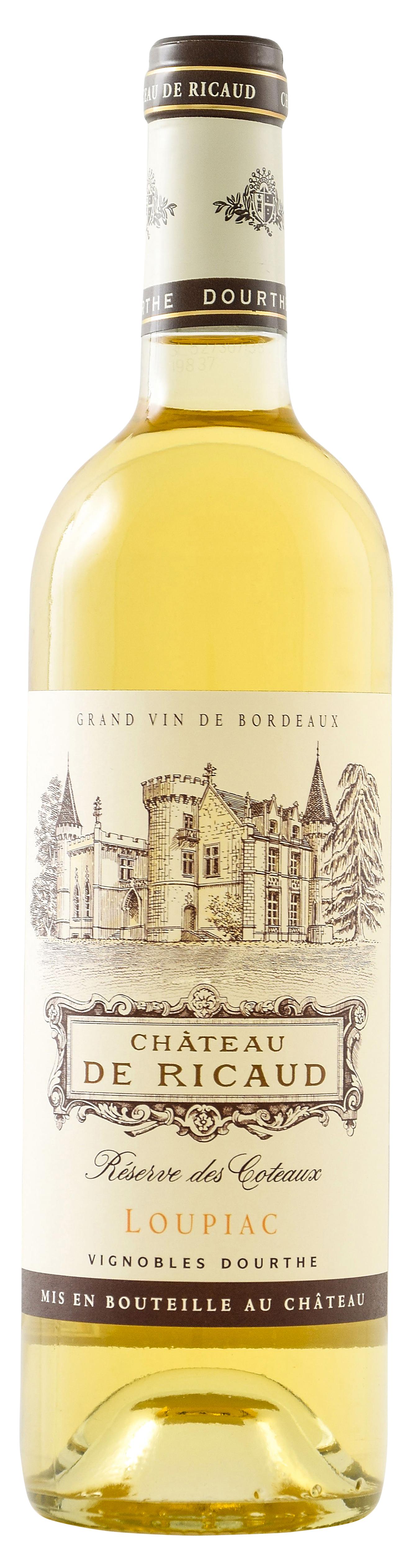 Château de Ricaud 2018 wine bottle