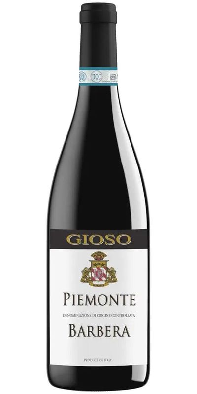 Giovanni Sordo, Gioso, Piemonte Barbera 2023 wine bottle