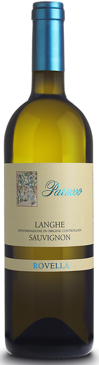 Parusso Langhe Doc Sauvignon Rovella 2019 wine bottle