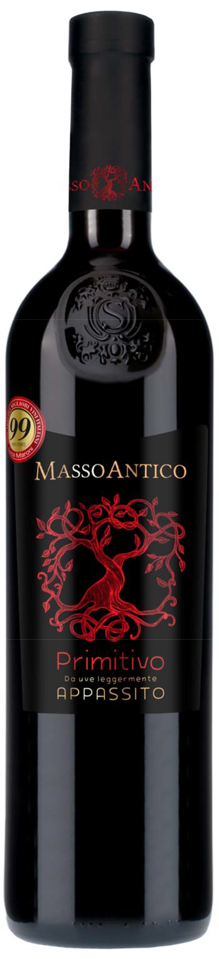 Masso Antico Primitivo 2020 wine bottle