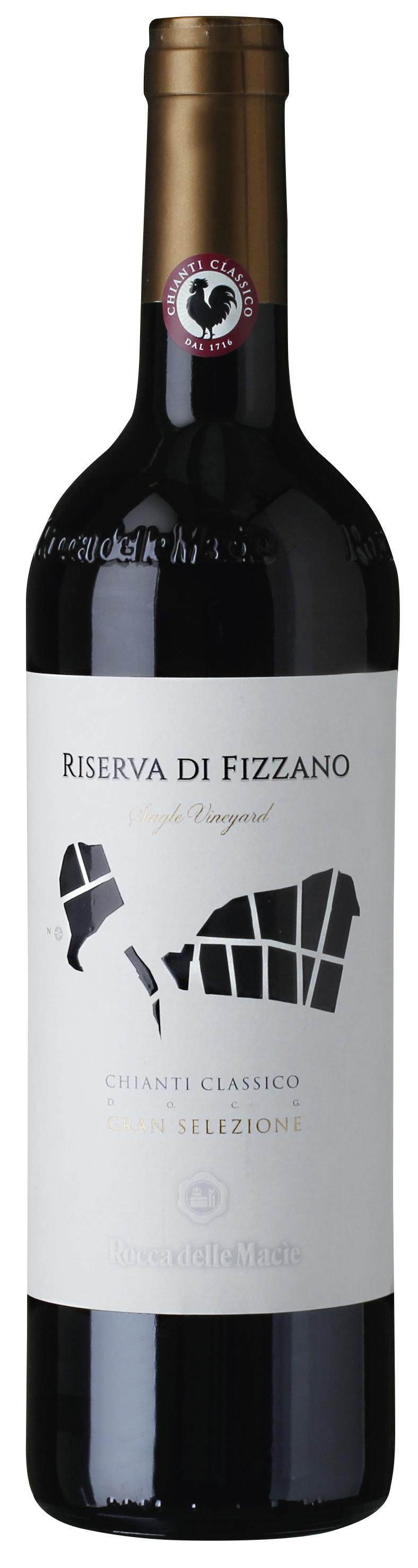 Rocca delle Macìe Riserva di Fizzano, Single Vineyard, Chianti Classico Gran Selezione DOCG wine bottle