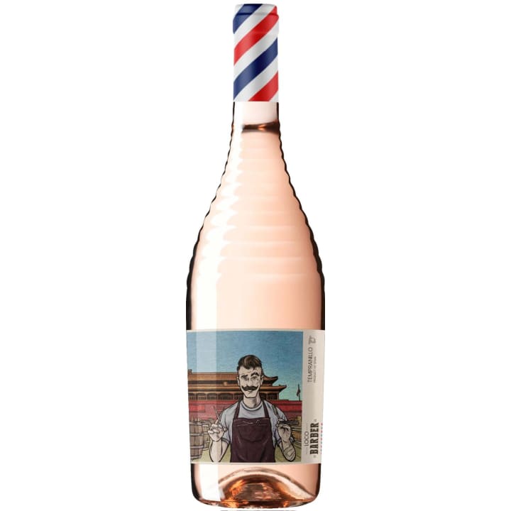 Loco Barber Tempranillo Rose 2023 wine bottle