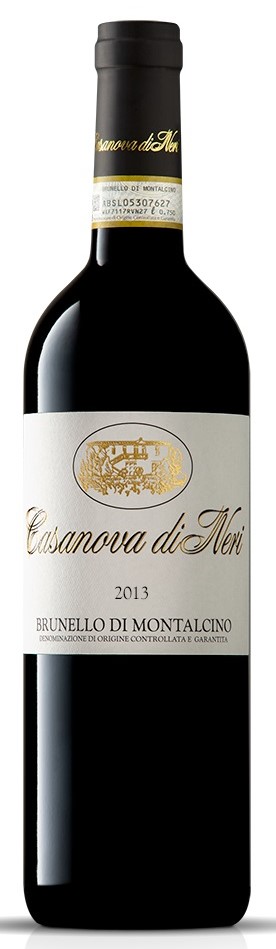 Casanova di Neri Brunello White Label 2013 wine bottle