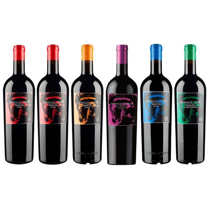 Caballo Loco Grand Cru Smagekasse wine bottle