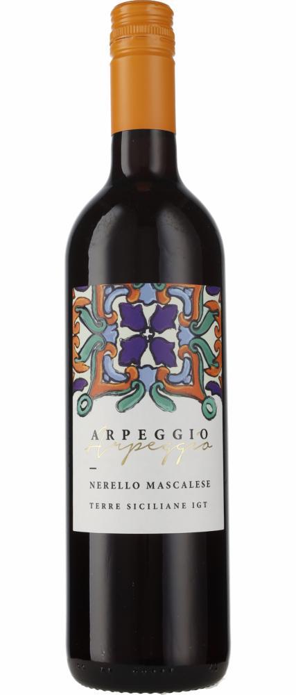 2023 Arpeggio Nerello Mascalese  IGT Terre Seciliane Cantine Settesoli wine bottle