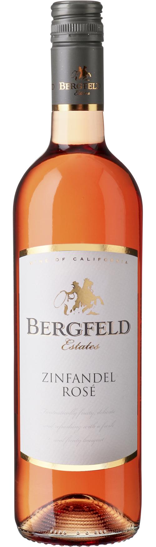 Bergfeld Estates Rosé Californien wine bottle