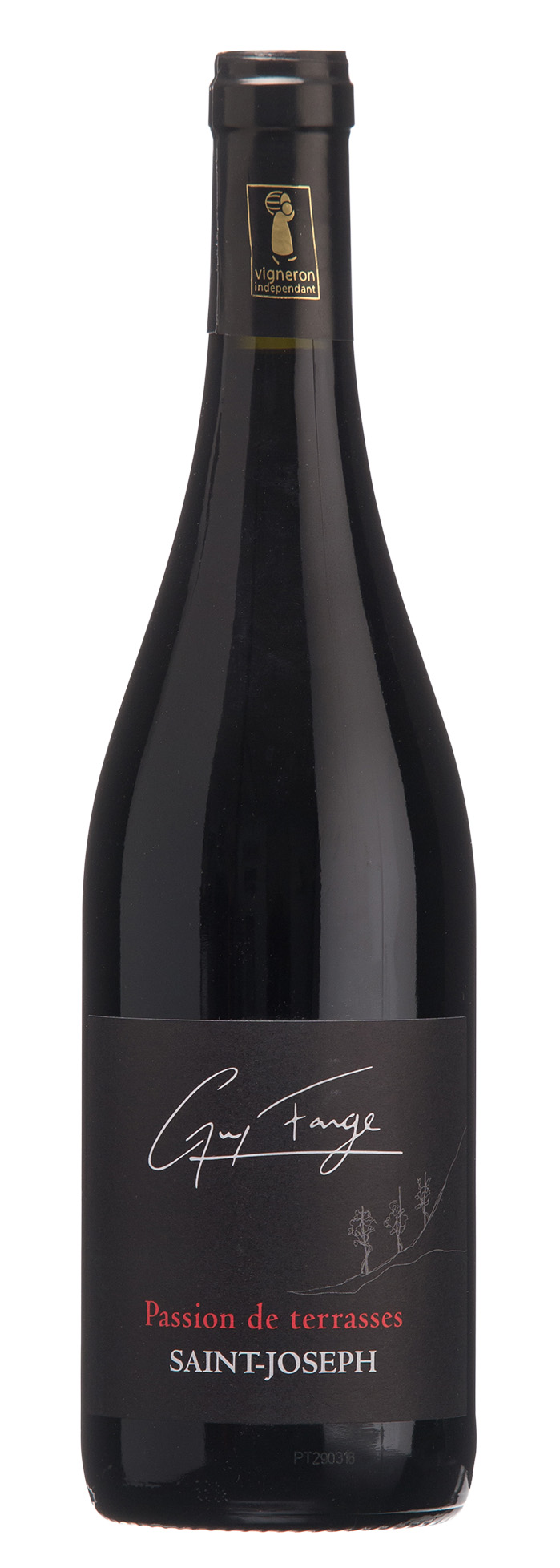 Guy Farge Saint-Joseph Passion de Terrasses 2019 wine bottle