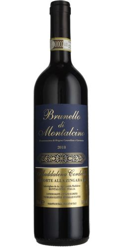 Cordella, Brunello di Montalcino Corte alla Zingara 2018 wine bottle