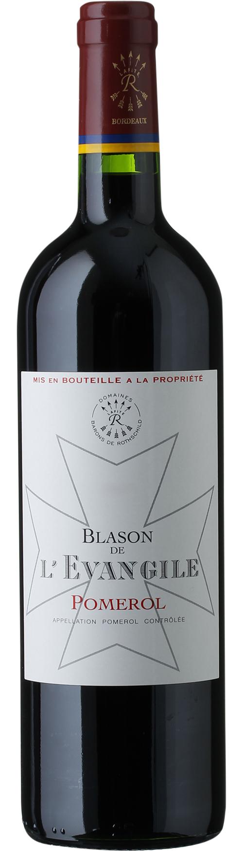 Domaines Barons de Rothshchild (Lafite) Blason de L'Evangile, Pomerol wine bottle