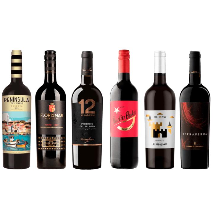 Rødvinsfavoritter wine bottle