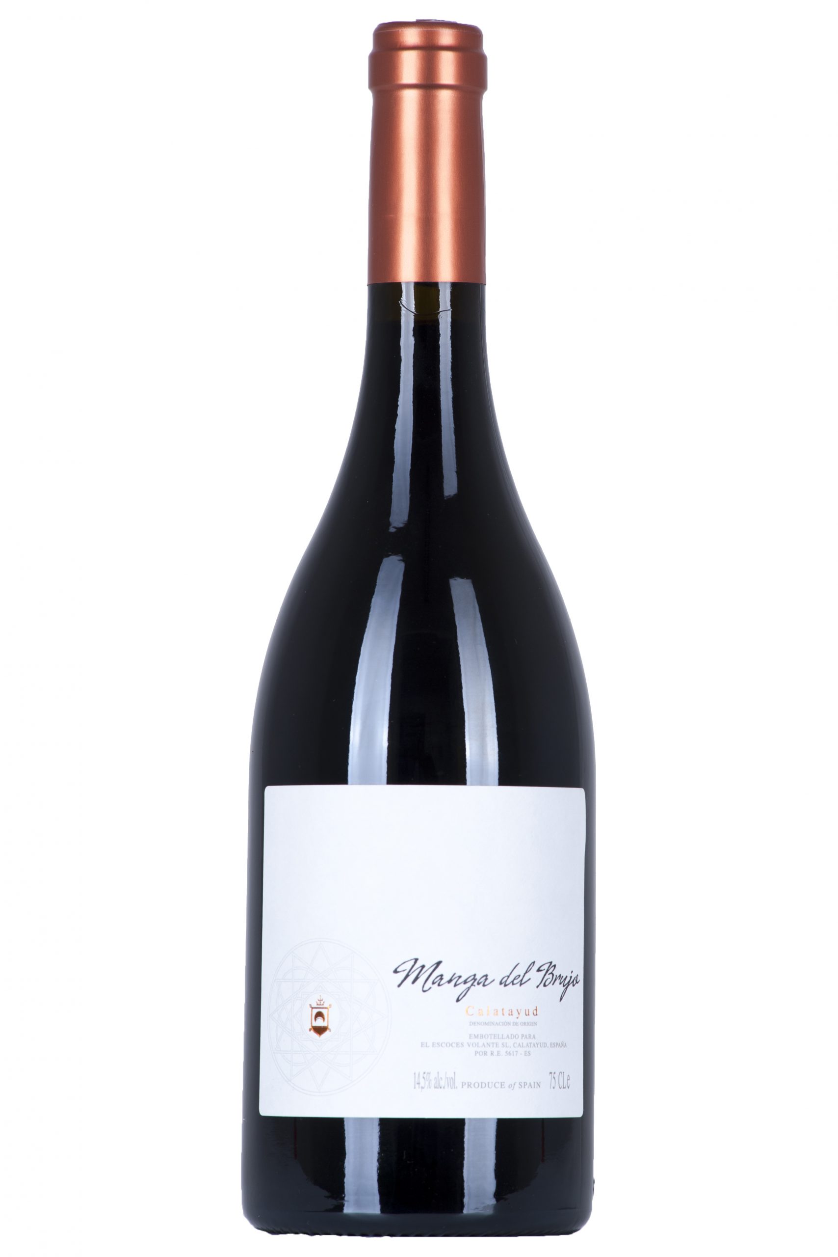 Manga del Brujo 2020 wine bottle