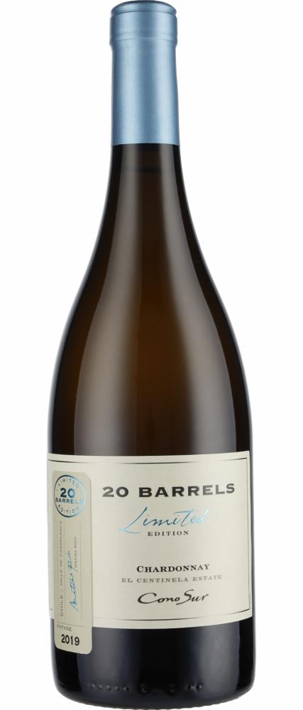 20 Barrels Chardonnay wine bottle