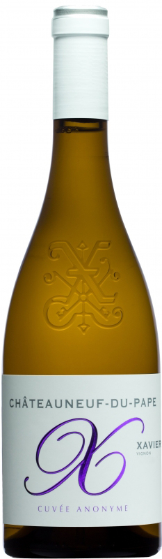 Xavier Châteauneuf-du-Pape Blanc Cuvée Anonyme ØKO 2020 wine bottle