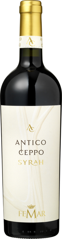 Antico Ceppo Syrah wine bottle