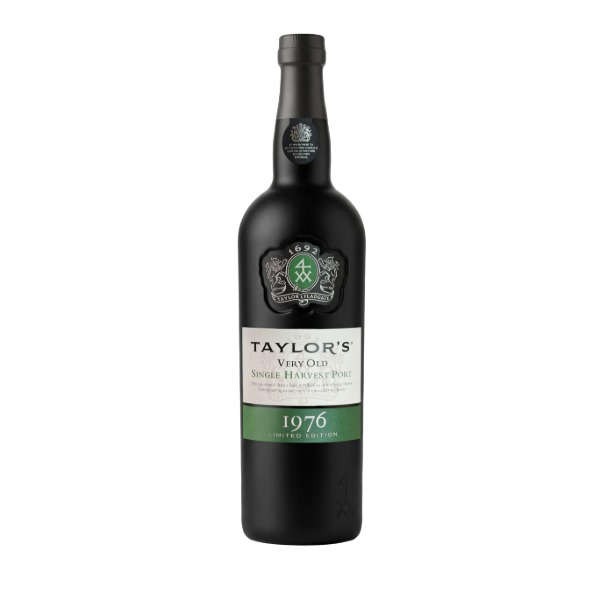 Taylor's Single Harvest Very Old Port wine bottle
