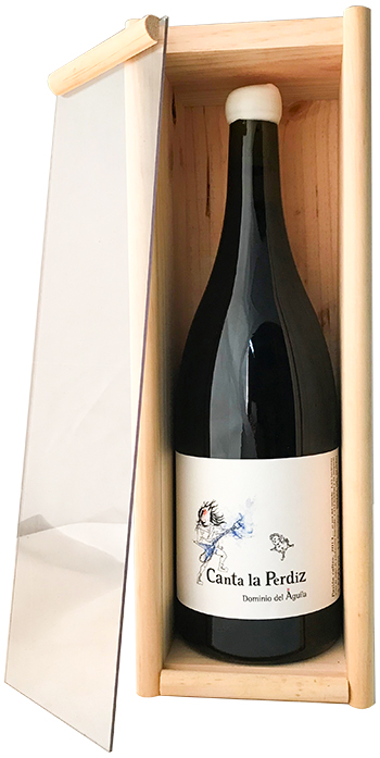 Canta la Perdiz 2013 ØKO MAGNUM, Dominio del Aguila i trækasse wine bottle