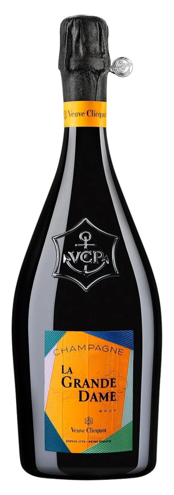 Champagne La Grande Dame 2015 wine bottle