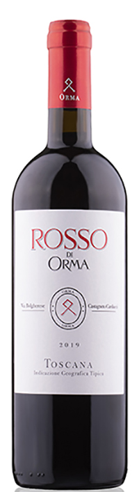 Rosso di Orma 2019 wine bottle