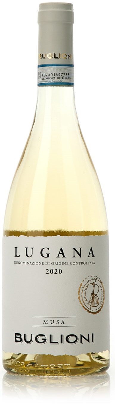 Buglioni Lugana Musa 2020 wine bottle