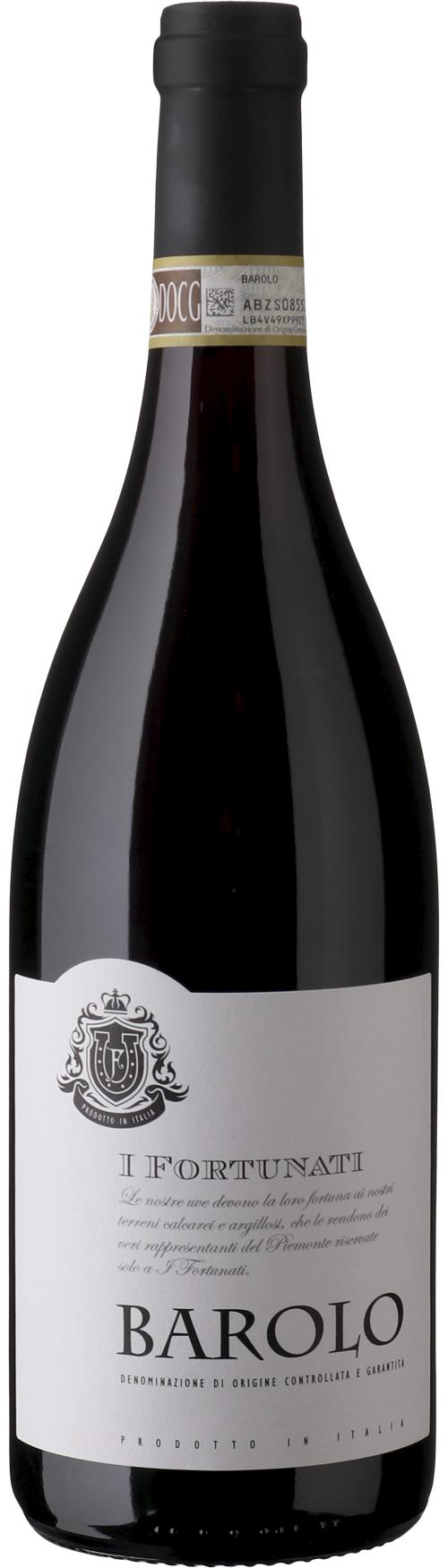 I Fortunati Barolo DOCG wine bottle