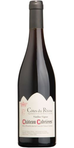 Chateau Cabrieres, Cotes du Rhone Vieilles Vignes 2023 wine bottle