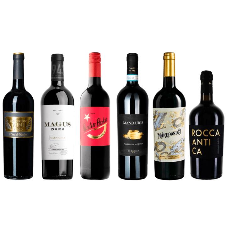 Udsalgssmagekasse wine bottle