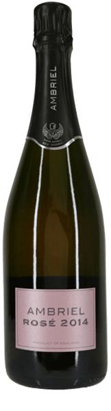 Ambriel Rosé Brut English Sparkling Wine 2014 wine bottle