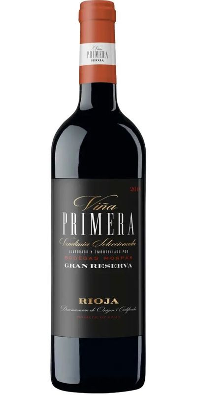 Bodegas Monpás, Rioja Gran Reserva Viña Primera Vendemia Seleccionada 2019 wine bottle