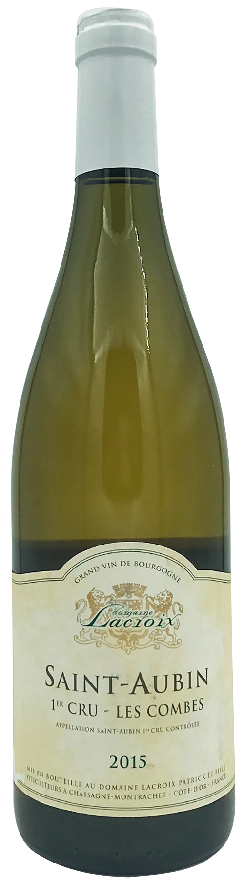 Domaine Lacroix Saint-Aubin 1er Cru Les Combes 2015 wine bottle