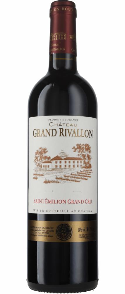 2023 Château Grand Rivallon Saint-Emilion Grand Cru wine bottle