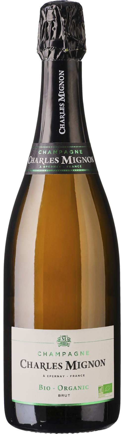 Charles Mignon Bio - Organic, Brut wine bottle