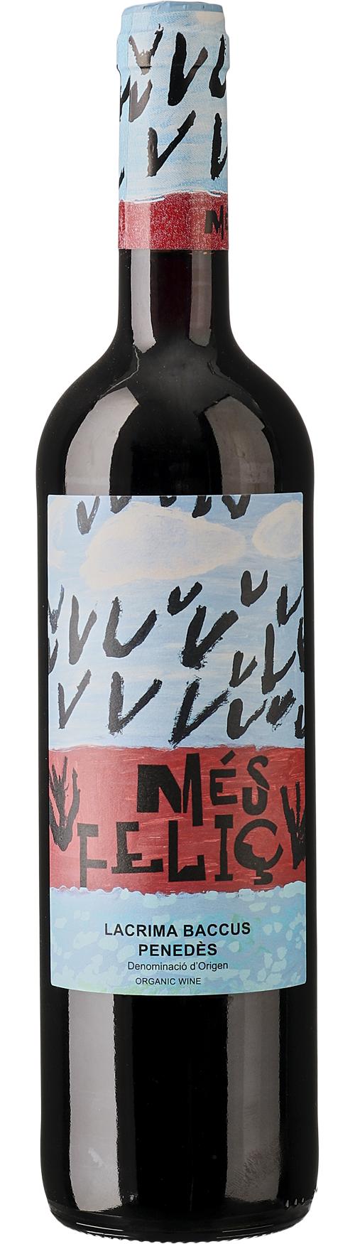 Lacrima Baccus Més Felic wine bottle