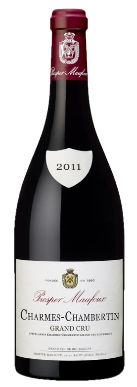 Prosper Maufoux Charmes-Chambertin Grand Cru 2011 wine bottle
