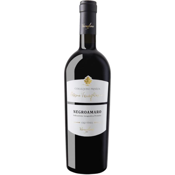 Varvaglione Cosimo Varvaglione `Collezione Privata` Negroamaro del Salento 2019 wine bottle