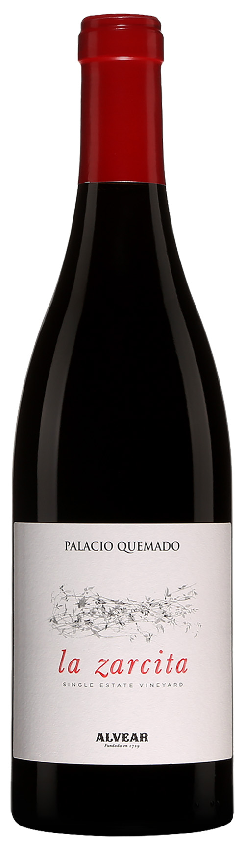 Alvear Palacio Quemado La Zarcita 2020 wine bottle