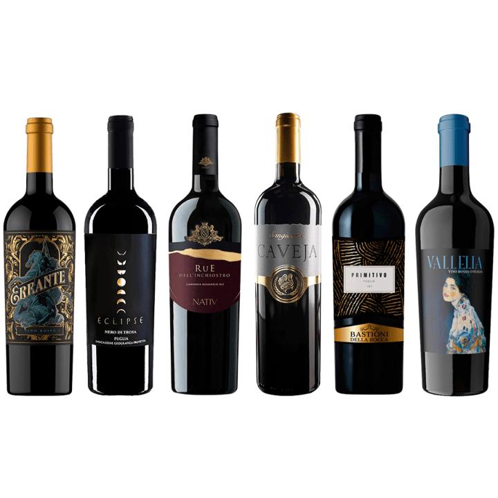 Italian Favorites wine bottle