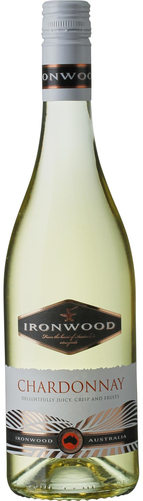 Ironwood Chardonnay wine bottle