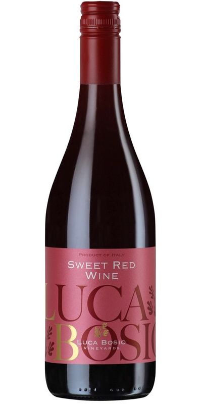Luca Bosio, Sweet Red Wine wine bottle