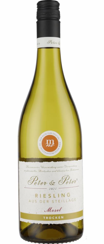 2022 Riesling Trocken Peter & Peter Zgm Weinkellerei wine bottle