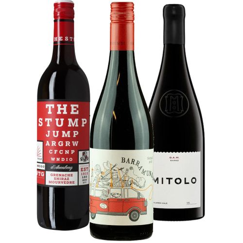 Smagekasse - Top 3 Australien wine bottle