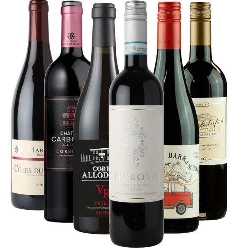 Smagekasse - Hverdagsrødvin wine bottle