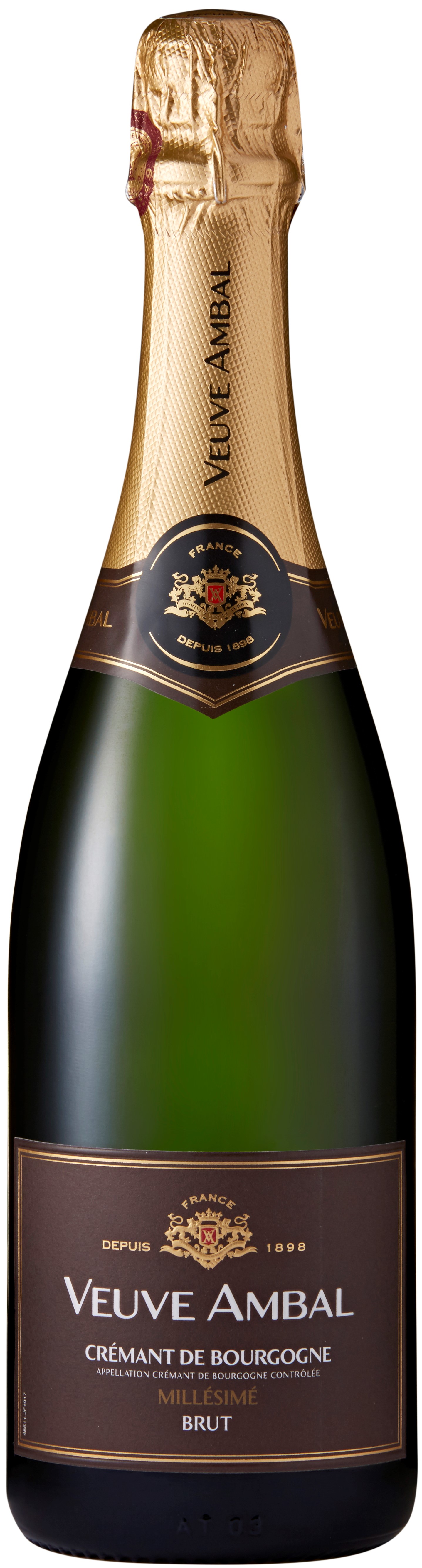 Veuve Ambal Crémant de Bourgogne Millésime Vintage Brut 2018 wine bottle