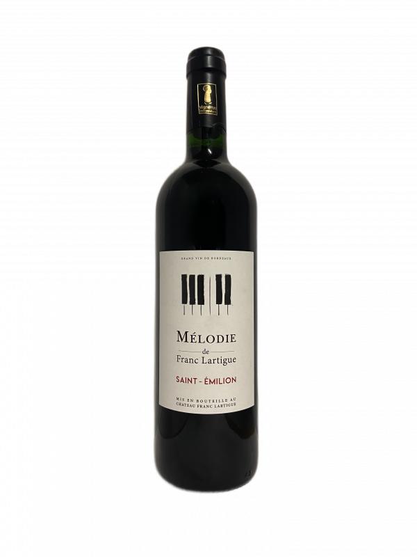 Mélodie de Franc Lartigue Saint Emilion 2021 wine bottle