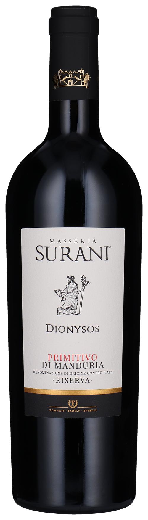 Primitivo - Dionysos 2020 wine bottle