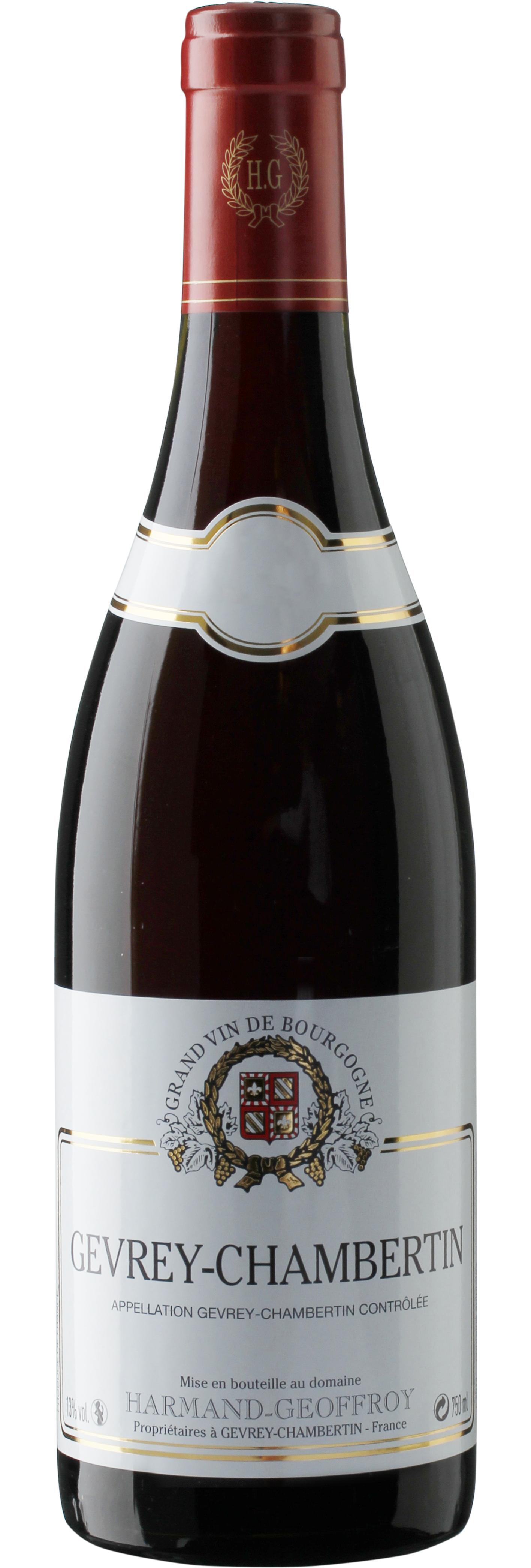 Gevrey Chambertin, wine bottle