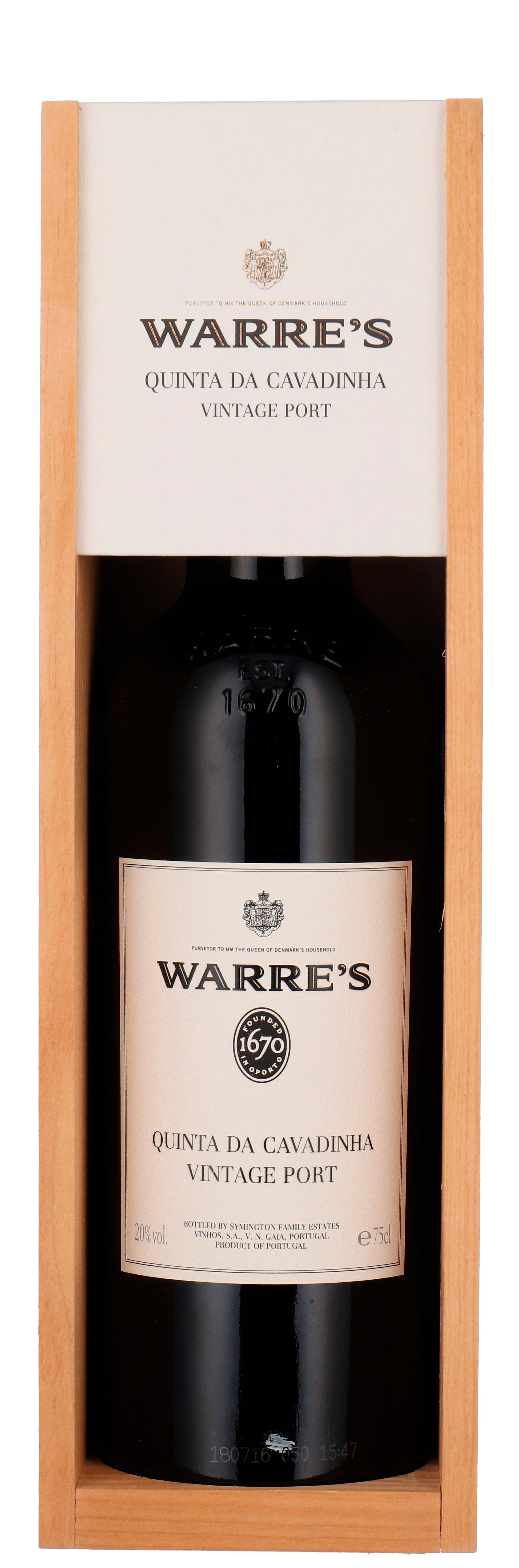 Cavadinha, Vintage Port 2022 wine bottle