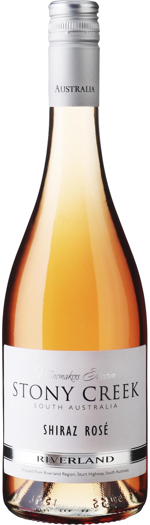 Stony Creek Shiraz Rosé, Riverland wine bottle