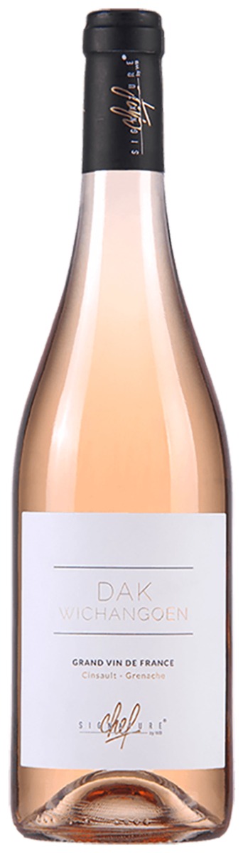 Signature Chef Dak Wichangoen Rose 2020 wine bottle