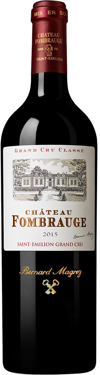 Chateau Fombrauge St-Émilion Grand Cru Classé 2015 wine bottle