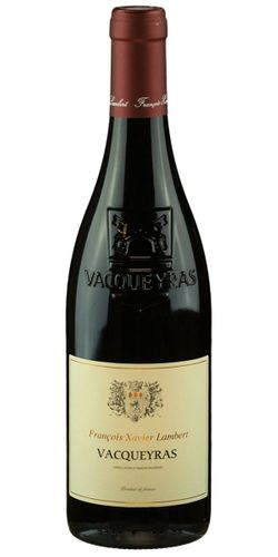 Francois Xavier Lambert, Vacqueyras 2022 wine bottle
